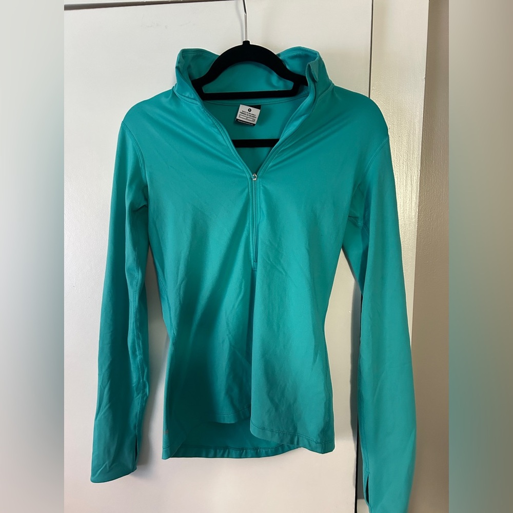 Nike Pro Dri-FIT Turquoise Zip-Up Jacket